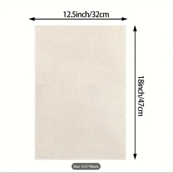 Jesus Is the Reason for the Season Canvas Yard Flag NWT - Picture 4 of 4